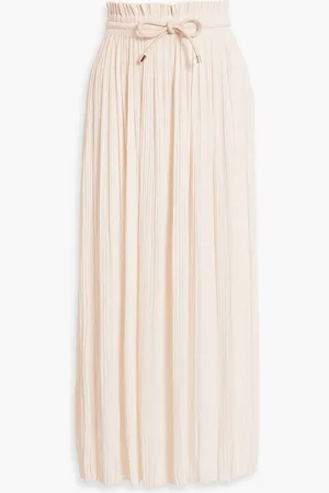 A.L.C. Everly Maxirock aus plissiertem Webstoff - Pink - US 0