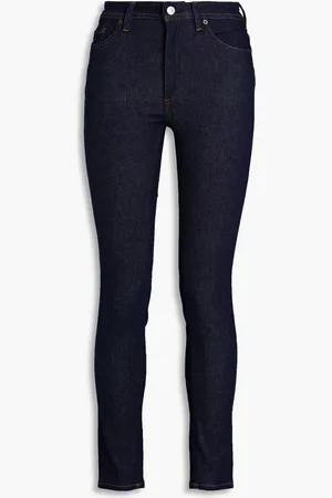 Acne Studios Hoch sitzende Skinny Jeans - Blau - 23W-32L
