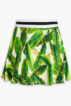 ALICE+OLIVIA Alice Olivia - Bedruckter Minirock aus Stretch-Jersey - - L
