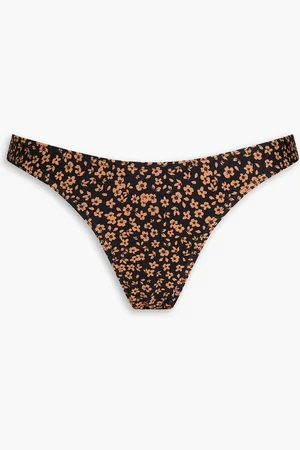 MATTEAU The Nineties tief sitzendes Bikini-Höschen mit floralem Print - - 4