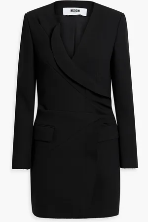 Msgm Minikleid aus Crêpe mit Rüschen - - IT 40