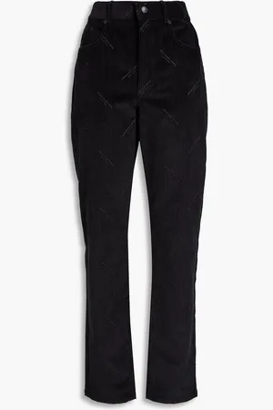 Alexander Wang Karottenhose aus Baumwollcord mit Stickereien - - 32