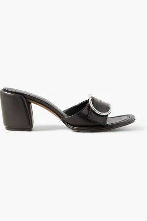3.1 Phillip Lim Naomi Mules aus Leder mit Schnalle - - EU 35