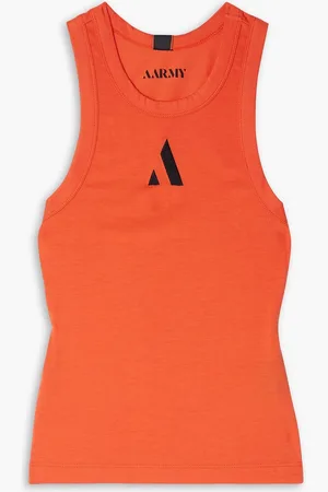 AARMY Echo Tanktop aus Stretch-Jersey mit Stickerei - - XS