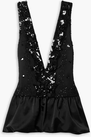 16Arlington Salina Minikleid aus Tüll und Satin mit Pailletten - - UK 14