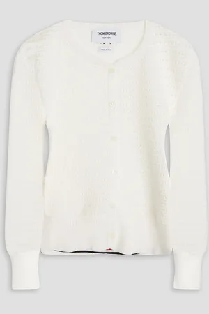 Thom Browne Hector Cardigan aus Baumwolle in Pointelle-Strick - - IT 38