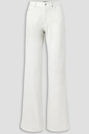Gauchere Hoch sitzende Jeans mit geradem Bein und Reißverschlüssen - - FR 40