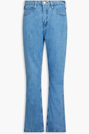 Frame Le High hoch sitzende Jeans mit geradem Bein - Blau - 23