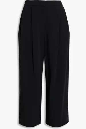 ADAM LIPPES Culottes aus Crêpe mit Falten - - US 12