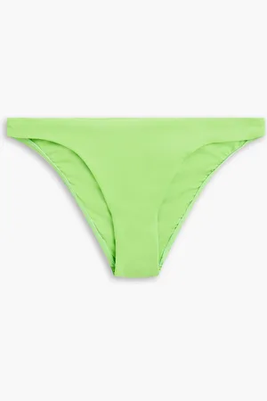 Bondi Born Mina tief sitzendes Bikini-Höschen - Grün - XS