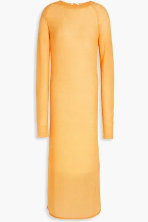 Acne Studios Strick-Midikleid mit Metallic-Effekt - - XXS