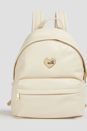 Moschino Rucksack aus wattiertem Kunstleder - Weiß - OneSize