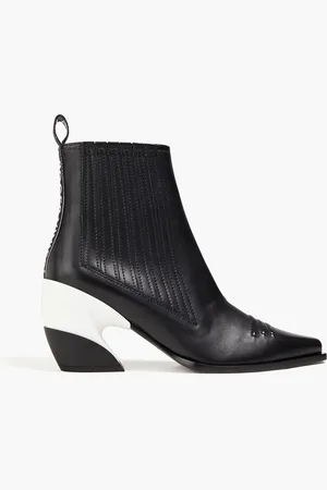Roger Vivier Ankle Boots aus Leder - - EU 34.5