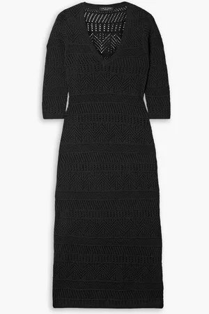 RAG&BONE Renee Midikleid aus einer gehäkelten Baumwollmischung - - XS