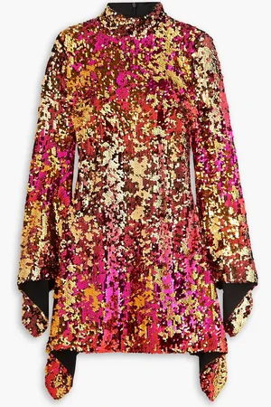 HALPERN Minikleid aus Tüll mit Pailletten - Metallic - FR 42