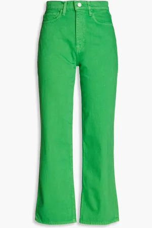 Frame Le Jane hoch sitzende Cropped Jeans mit geradem Bein - - 24