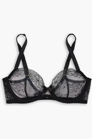 Agent Provocateur Isedora Soft-BH aus Spitze mit Satinbesatz und Bügel - - 32 A