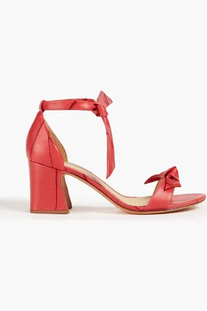 ALEXANDRE BIRMAN Clarita Sandalen aus Kunstleder mit Schleife - - EU 36.5
