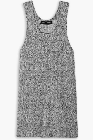 Proenza Schouler Tanktop aus geripptem Bouclé-Strick - - S