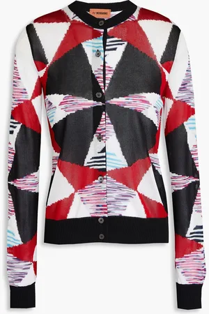 Missoni Strickcardigan mit Intarsienmuster - - IT 36