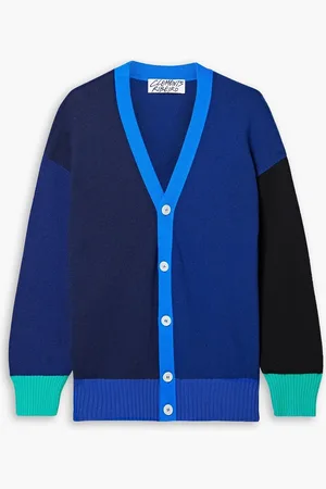Clements Ribeiro Bookish Cardigan aus Kaschmir in Colour-Block-Optik - - S