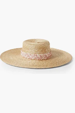 GIGI BURRIS MILLINERY Nora Sonnenhut aus Stroh - Neutral - ONESIZE