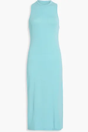 RAG&BONE Sydney Midikleid aus Jersey aus Stretch-Modal - Blau - S