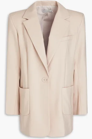 Anna Quan Blazer aus Twill aus einer Baumwollmischung - Neutral - UK 10