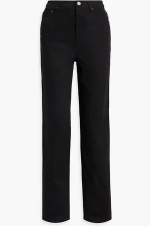 ROTATE Jeans mit geradem Bein und Kristallverzierung - - 28