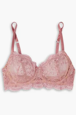 I.D. Sarrieri À La Rose Bügel-BH aus besticktem Tüll - Pink - 36 B