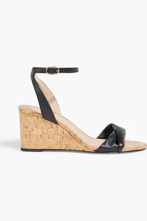 Stuart Weitzman Everly 75 Wedges aus Leder - - EU 38.5