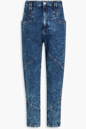 Isabel Marant Jowland Jeans aus Denim in Acid-Waschung - Blau - 32