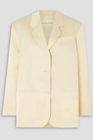 By Malene Birger Rosettan Blazer aus einer Wollmischung - Weiß - DE 36
