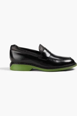 Hogan Penny Loafers aus Glanzleder - - UK 5