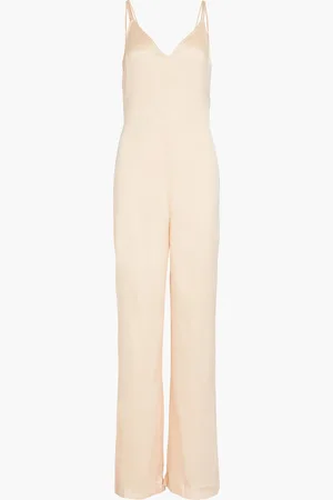 Bash Chiva Jumpsuit aus glänzendem Crêpe in Knitteroptik - - 3