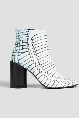 Maison Margiela 90mm Ankle Boots aus bedrucktem Leder - - EU 35