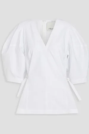 3.1 Phillip Lim Oberteil aus Popeline aus einer Baumwollmischung - - US 0