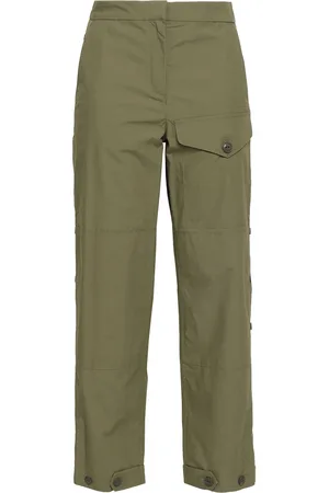 RAG&BONE Cotton-poplin straight-leg pants - Grün - US 4