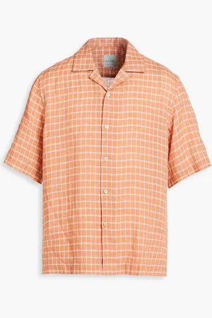 Paul Smith Hemd aus Leinen mit Gingham-Karo - - XL