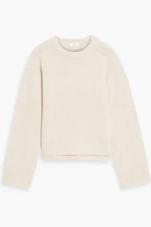 A.L.C. Kaschmirpullover - Weiß - M