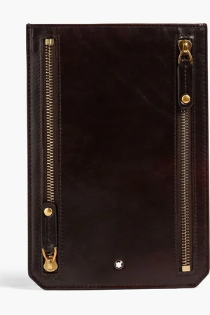 Montblanc Pochette aus Leder - Braun - OneSize