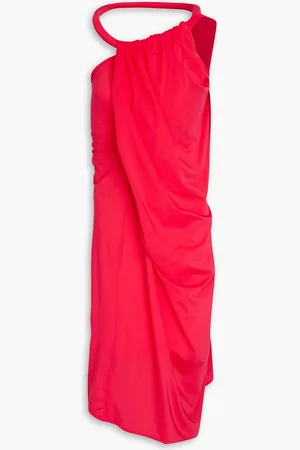J.W.Anderson Kleid aus Stretch-Jersey mit asymmetrischer Schulterpartie - Pink - UK 8