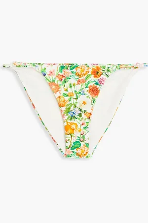 ONIA Tief sitzendes Bikini-Höschen mit floralem Print - - M
