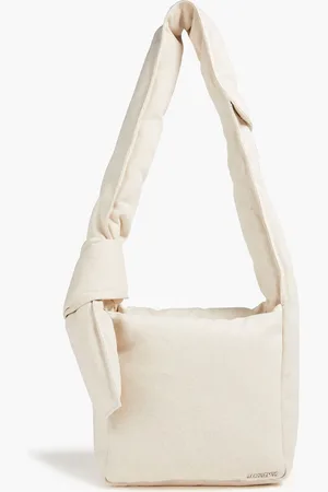 Jacquemus Le Cuscinu Schultertasche aus Canvas - Weiß - OneSize