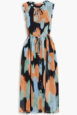 Altuzarra Aether Midikleid aus Chiffon mit Print - - FR 36