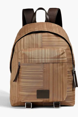Paul Smith Rucksack aus Jacquard mit Streifen - Neutral - OneSize
