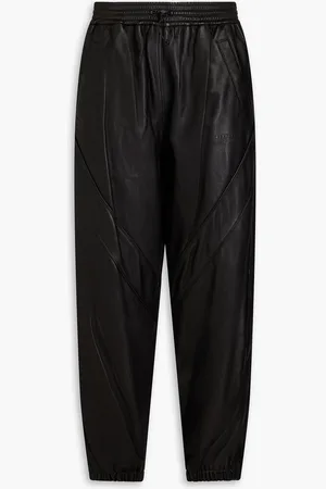 Alexander Wang Track Pants aus geprägtem Leder - - S