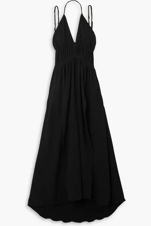 Caravana Tupaq rückenfreies Neckholder-Maxikleid aus Baumwolle - - ONESIZE