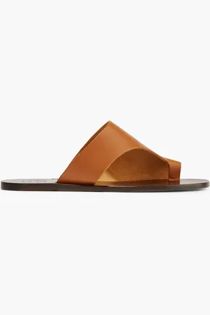 ATP Atelier Rosa Sandalen aus Leder mit Cut-outs - Braun - EU 35