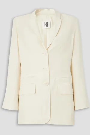 By Malene Birger Porter Blazer aus Webstoff - Weiß - DE 32